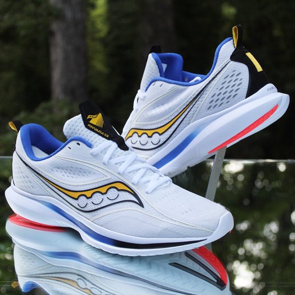 Saucony Kinvara 13 White Black Men's Size 11.5